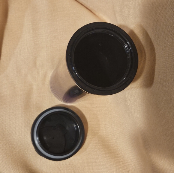 Starbucks Coffee Black & Gold Double Walled 16oz Travel Mug - Picture 3 of 5